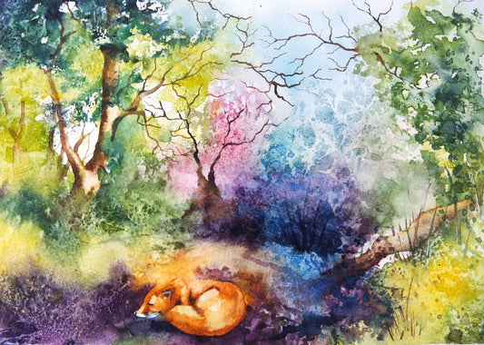 Experimenting to create a whimsical landscape