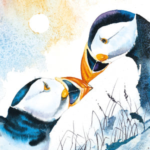 Perfect pairs, cards with pairs on each card, elephants, kingfishers blue tits and puffins