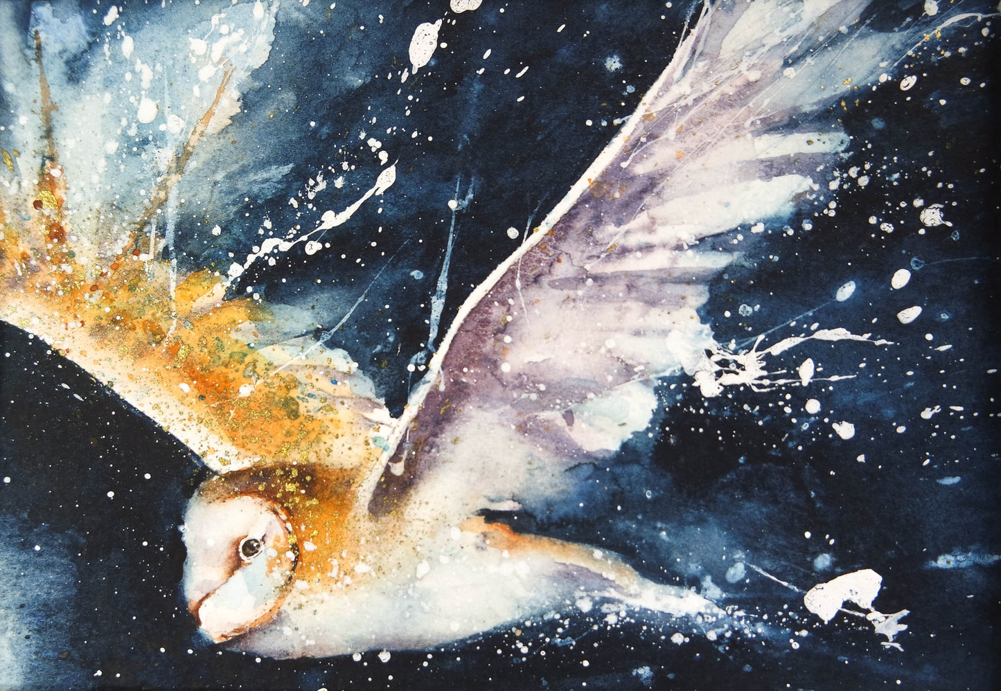 The Indigo Collection ( Barn Owls) 4cards