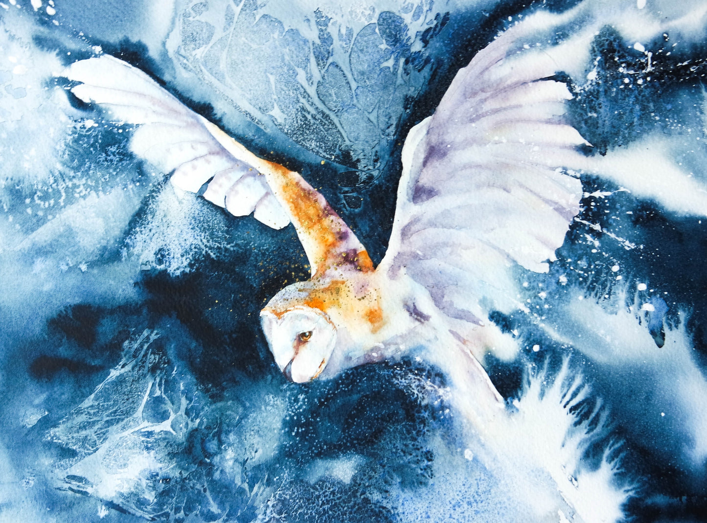 The Indigo Collection ( Barn Owls) 4cards