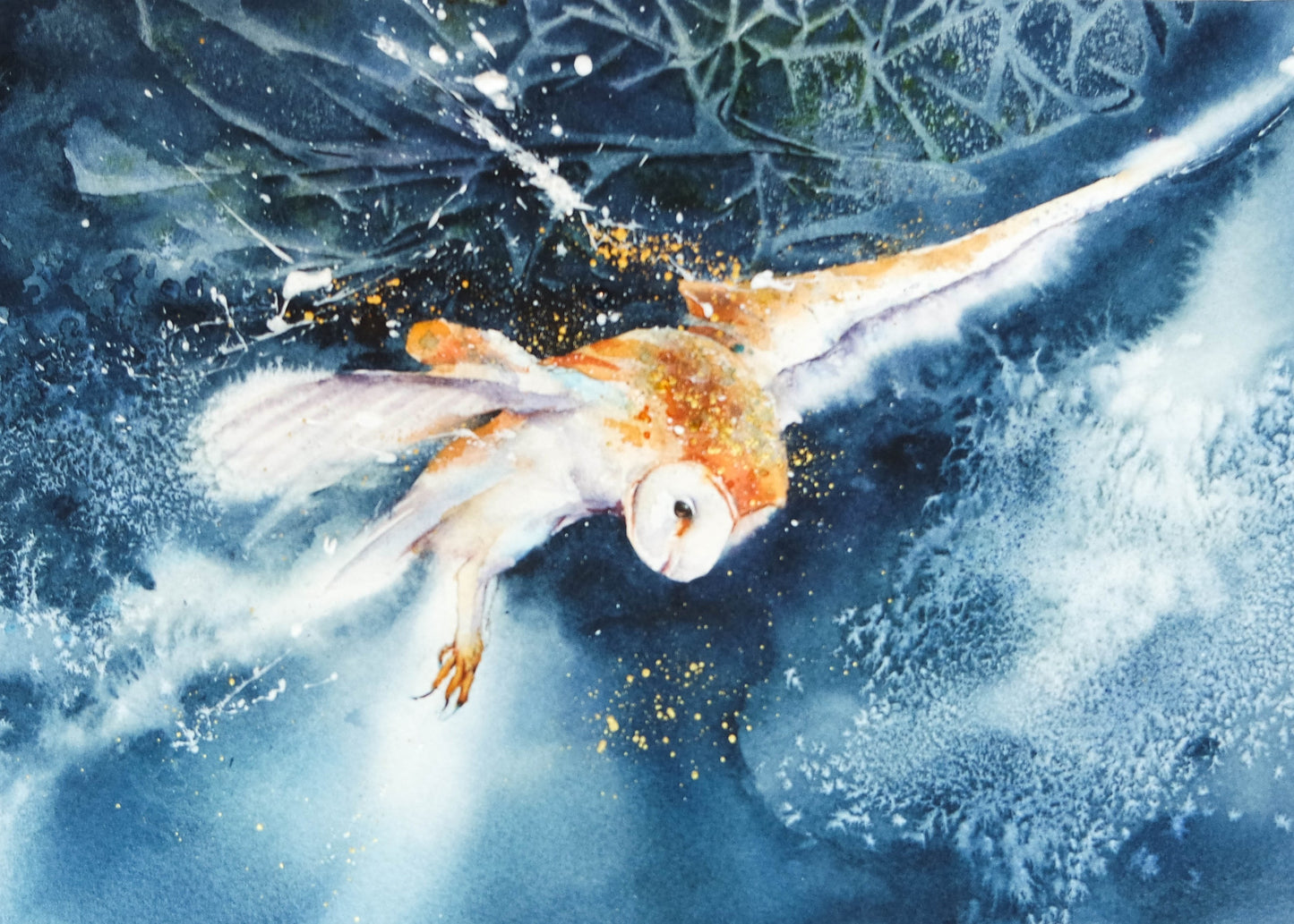 The Indigo Collection ( Barn Owls) 4cards