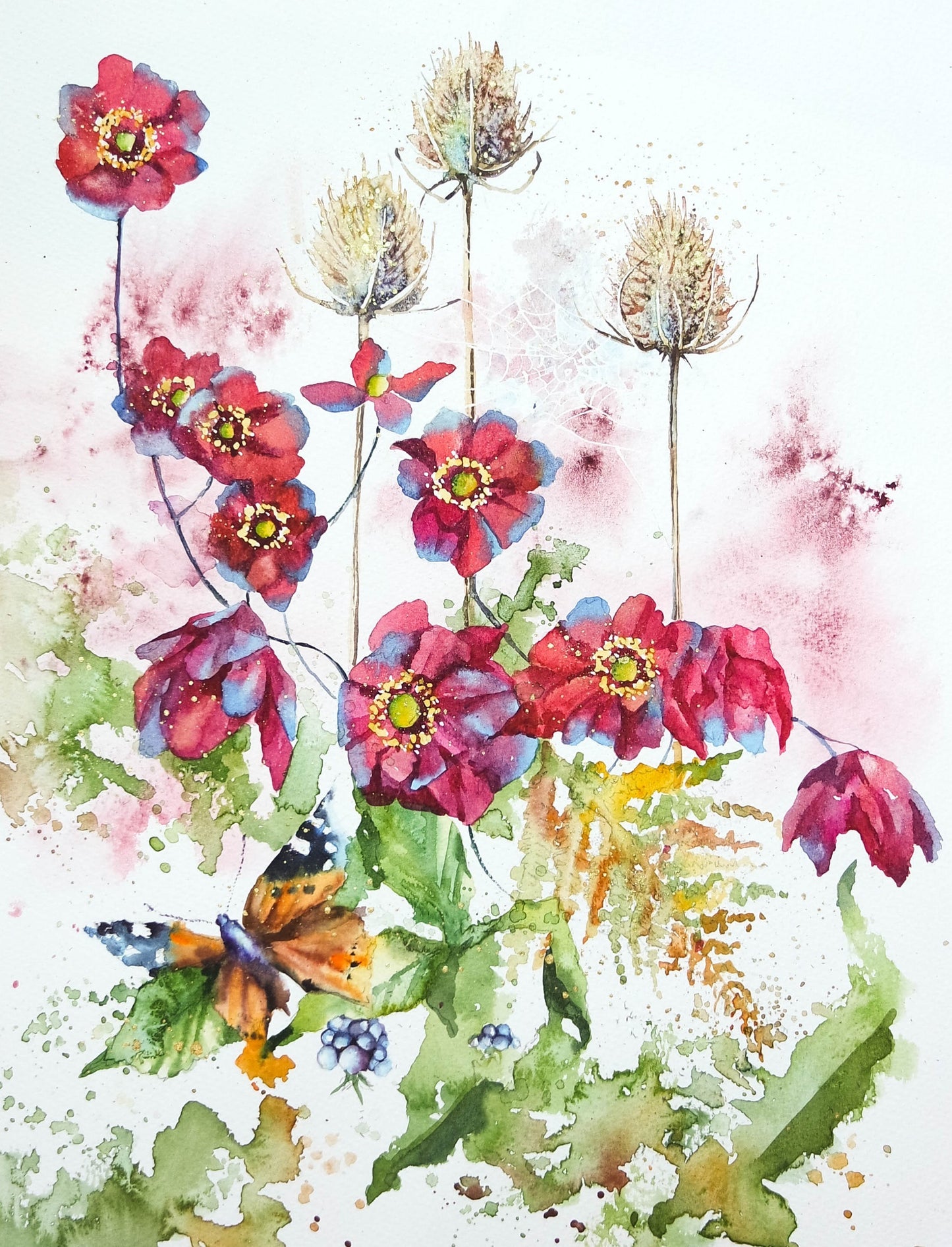 Four seasons ( 4 cards)