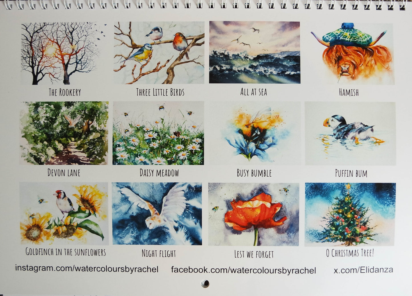 2026 Art Calendar