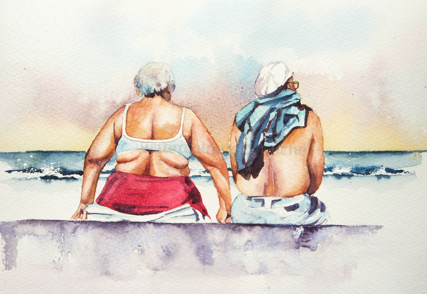 I want to age like sea glass