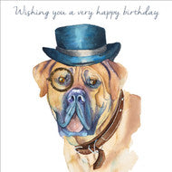 Happy Birthday ( Lord Boxer ) Single Card