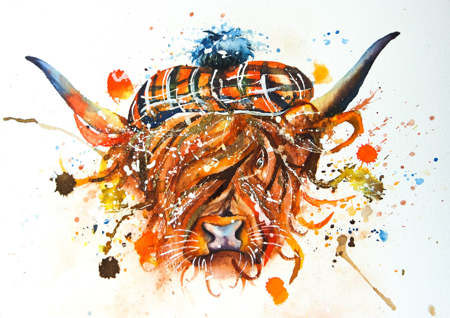 Hamish the highland cow and friends