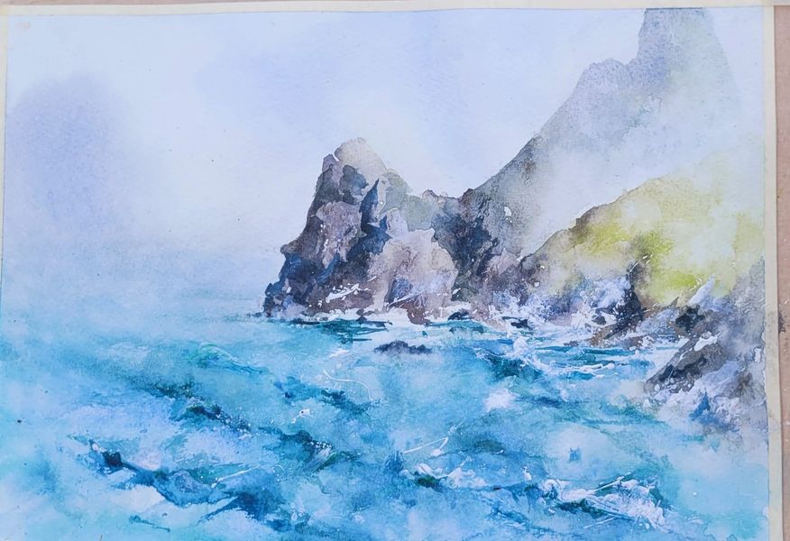 Kynance Cove emerges from the mist ( Lizard Collection)