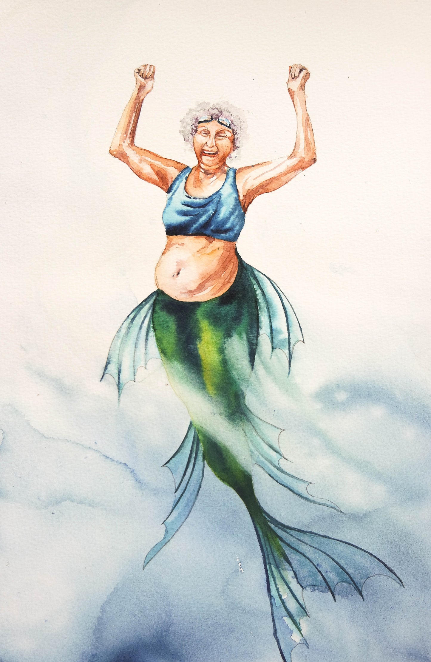 Am I too old to be a mermaid ? ( 4 cards)