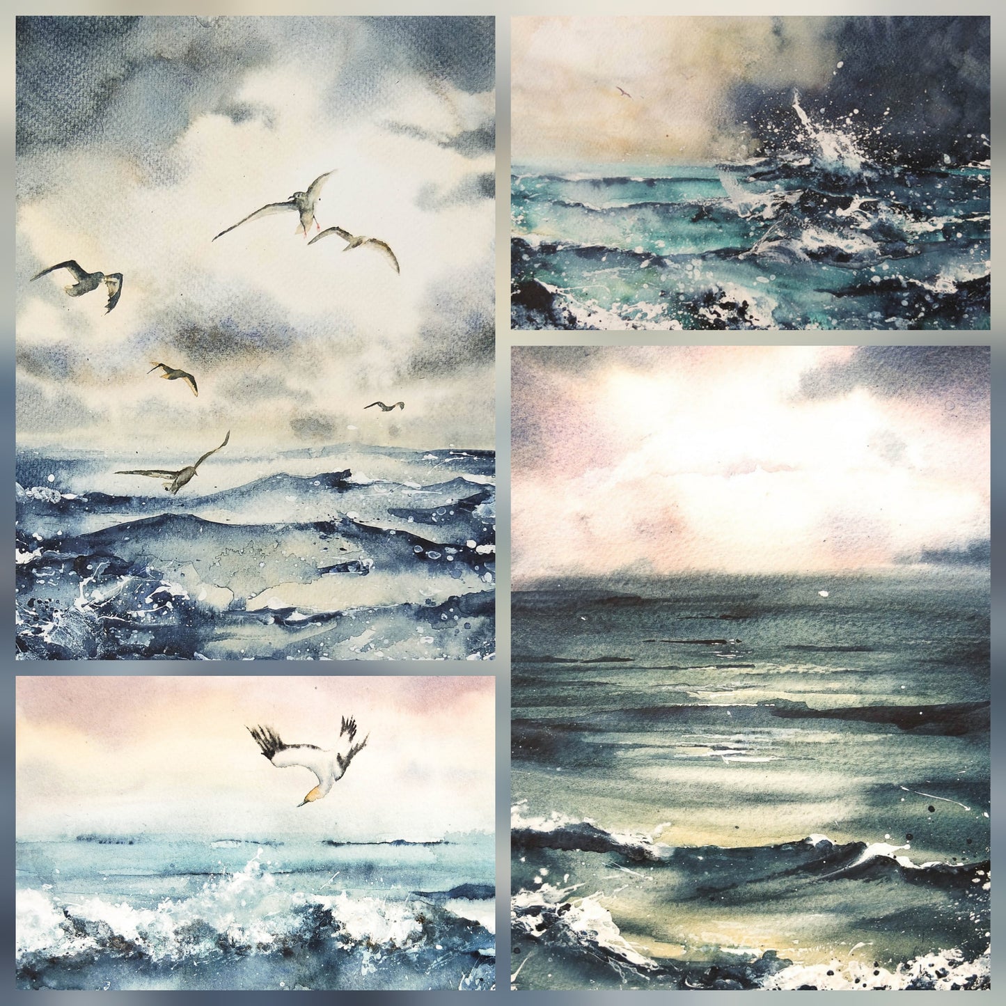 ***NEW*** Waves ( 4 cards)