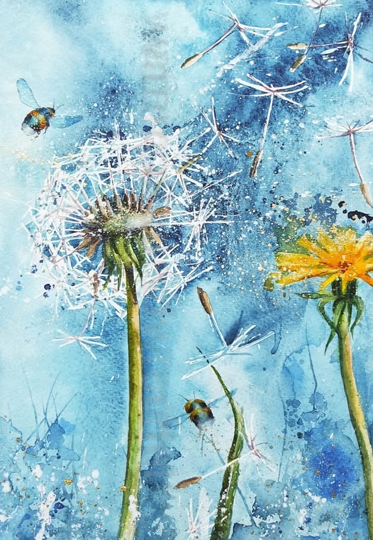 Dandelion wishes and bumblebee kisses