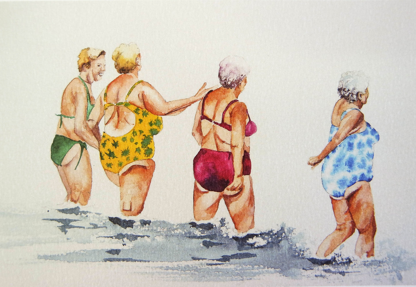 Three Swimming Favourites inc 'Love the skin your in!' ( 3 cards )