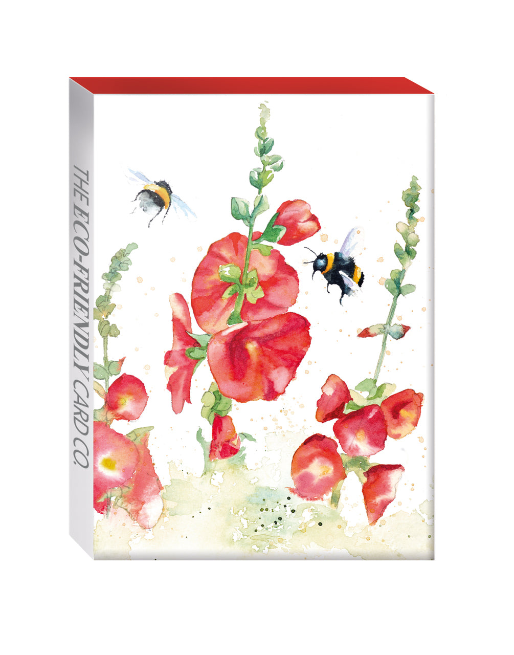Mini Box ( 8 cards) -Flowers , bees and ladybirds