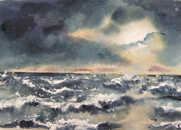 Stormy seas