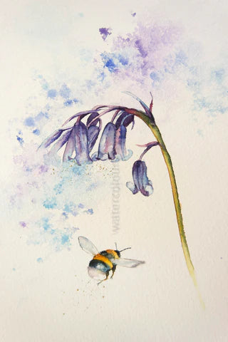 Time to paint bluebells again