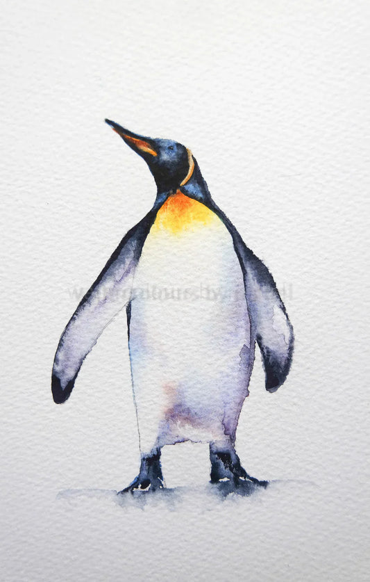 How to paint a penguin in seven easy steps
