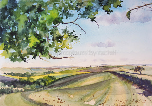 From favourite place, via a photo, to a painting