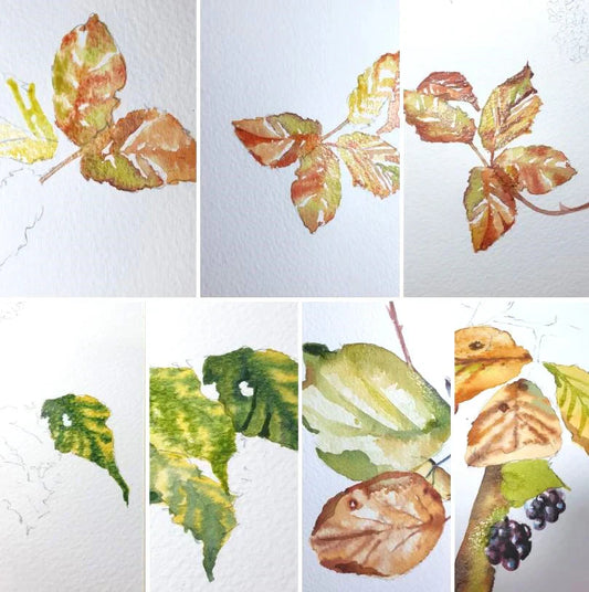 Painting Autumn Leaves