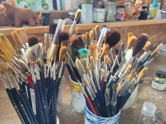 Brushes brushes and more brushes