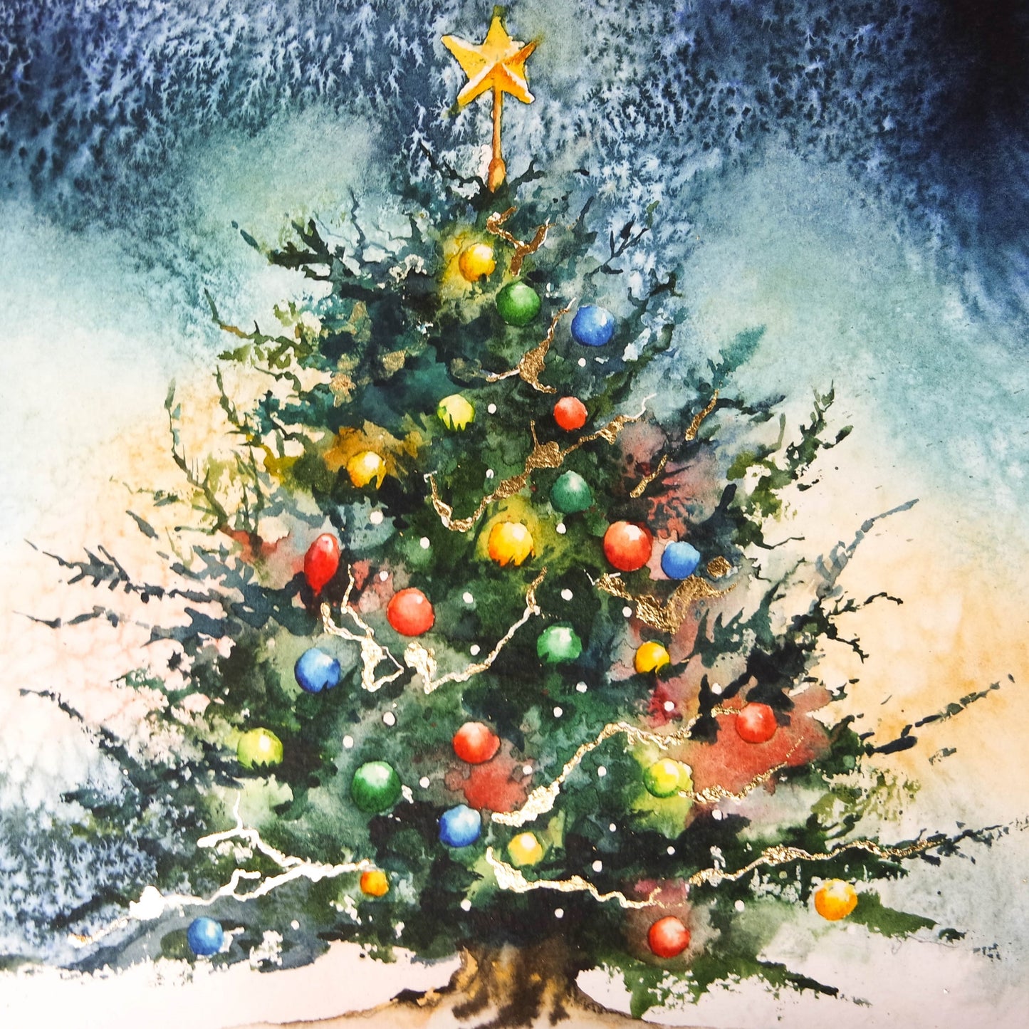 Merry and Bright  ( 4 cards)