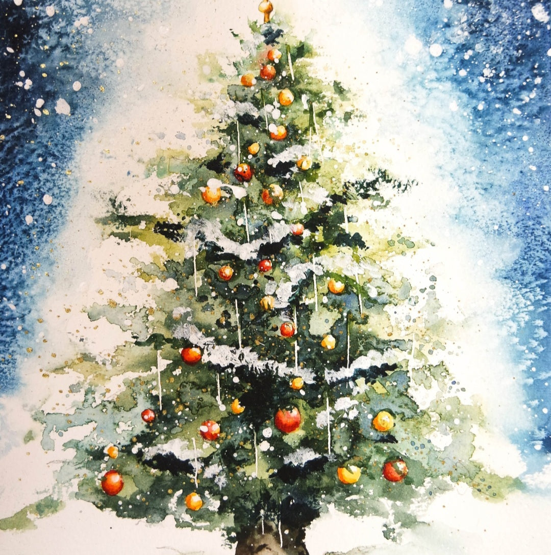 Merry and Bright  ( 4 cards)