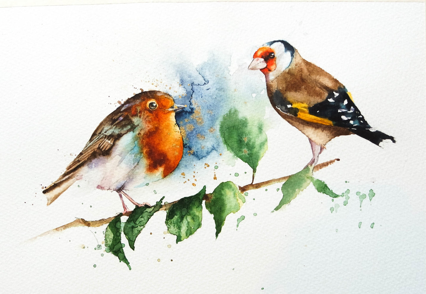 Robins and Friends ( 4 cards)