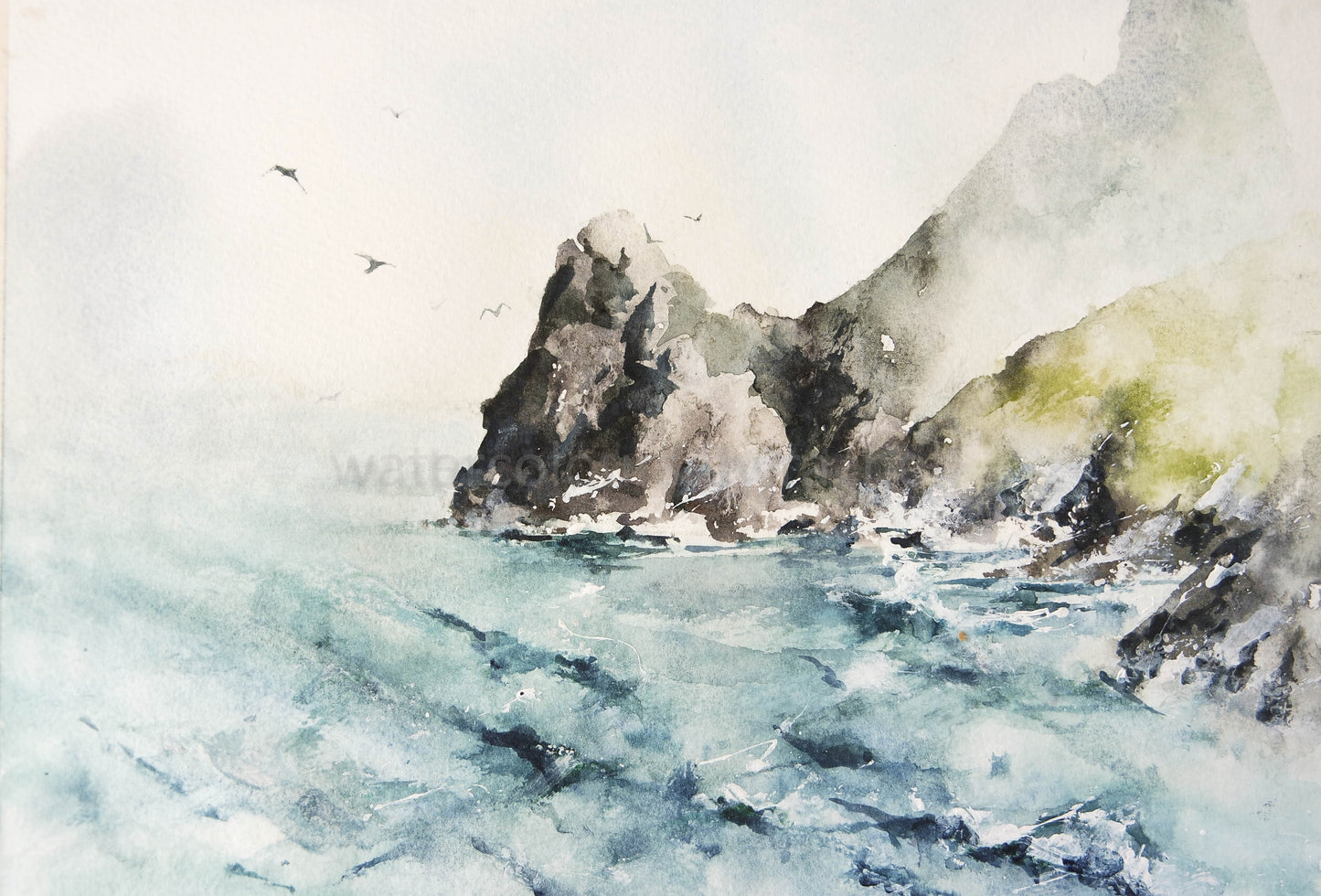 Kynance Cove emerges from the mist ( Lizard Collection)