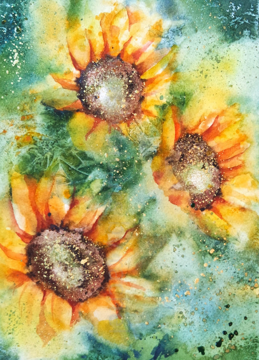 Here comes the sun...(Sunflowers)