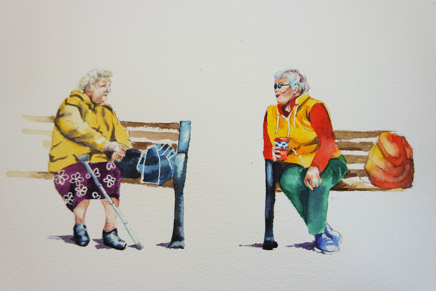 Growing Older Together ( 4 cards)
