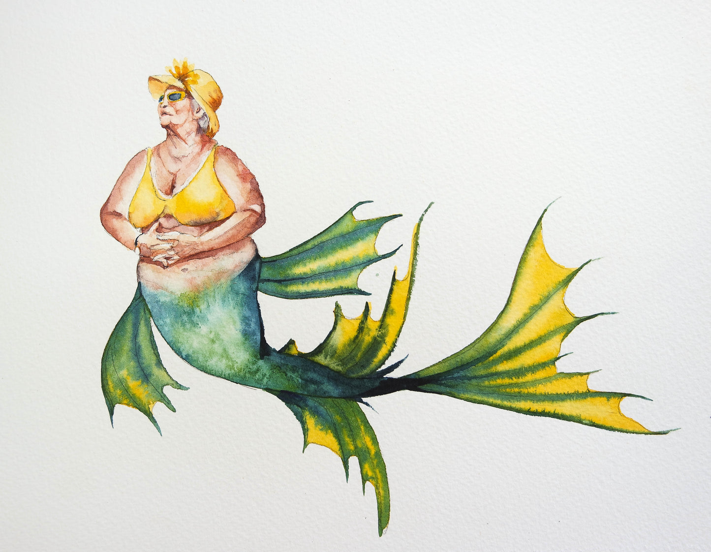 Am I too old to be a mermaid ? ( 4 cards)
