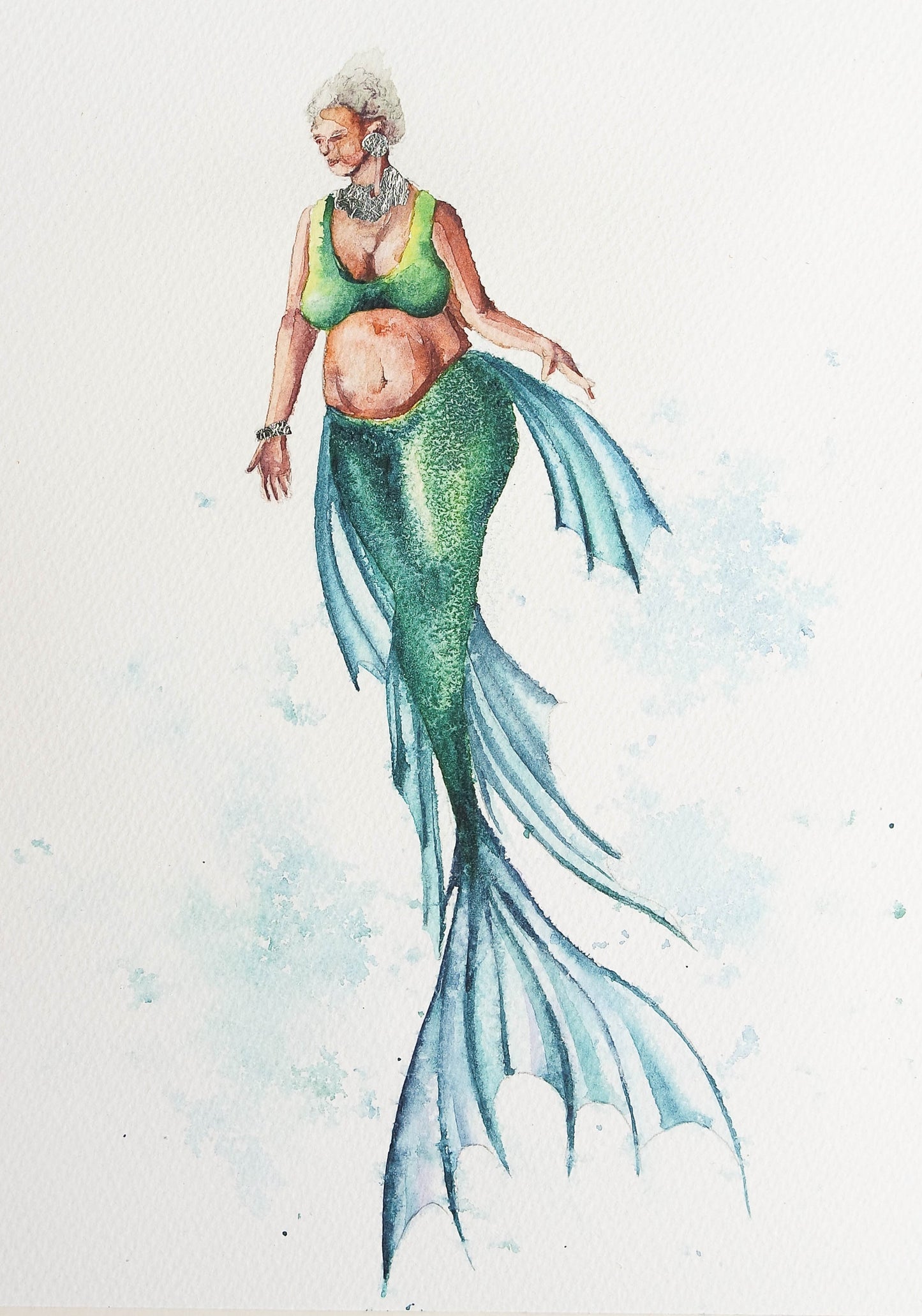 Am I too old to be a mermaid ? ( 4 cards)